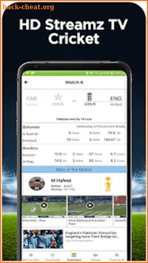 HD Streamz Cricket TV Adwise screenshot