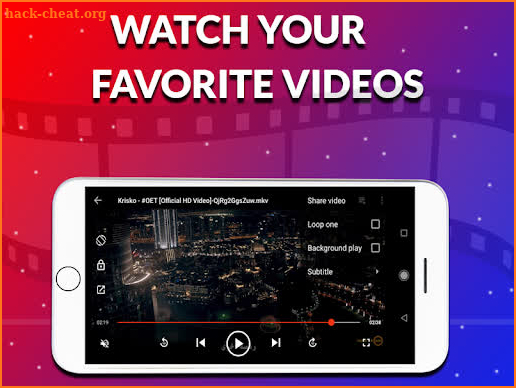 HD VANCED Video Playe screenshot