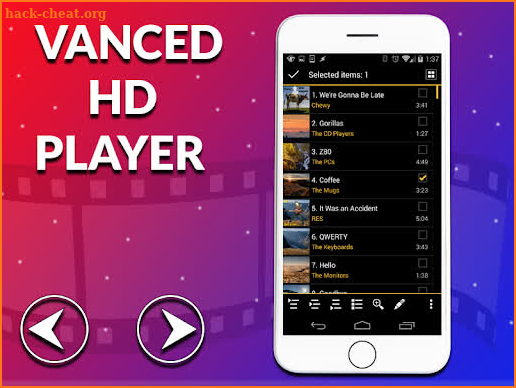 HD VANCED Video Playe screenshot