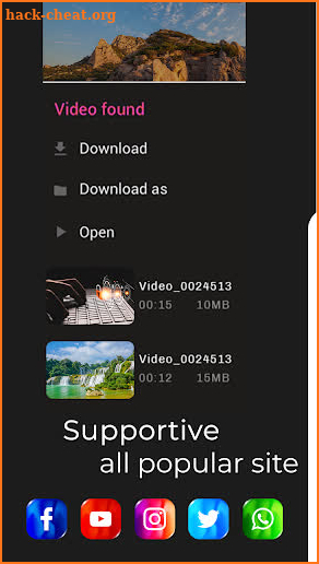 HD Video Downloader App screenshot
