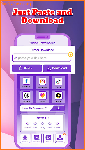 HD Video Downloader Quick Save screenshot