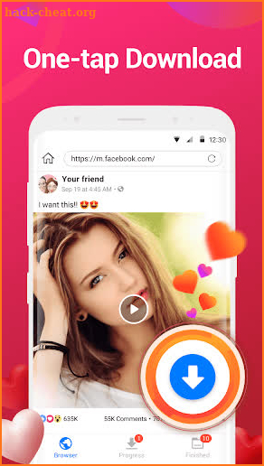 HD Video Downloader - Whats Status, Facebook, Ins screenshot