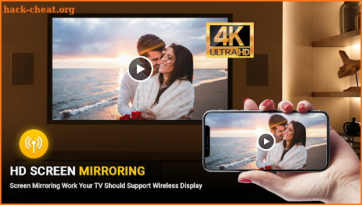 HD Video Miracast with TV screenshot