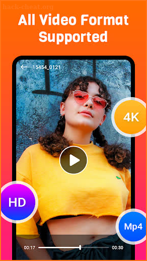 HD video player screenshot