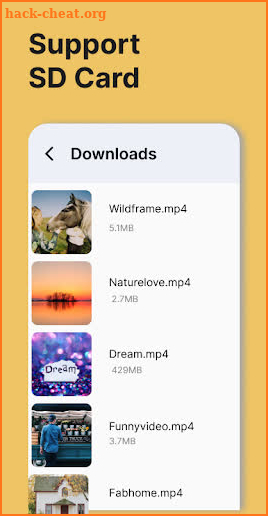 HD Video Player & Downloader screenshot