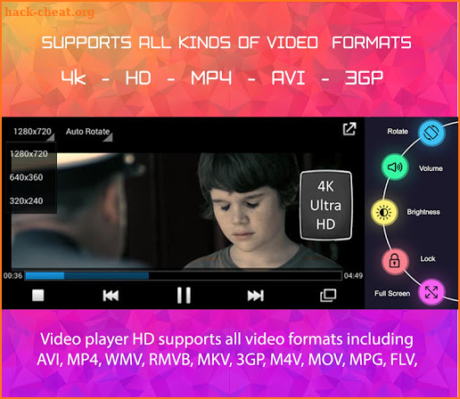 HD Video Player For All Format Music Player screenshot