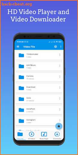 HD Video Player - Video Downloader screenshot