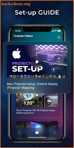 HD Video Projector Guide screenshot