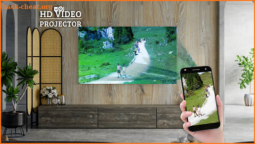 HD Video Projector Simulator and Screen Cast screenshot