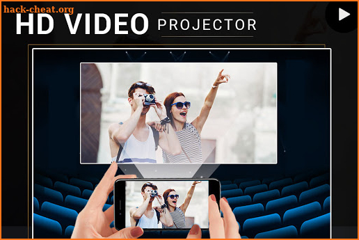 HD Video Projector Simulator: Face Projector screenshot