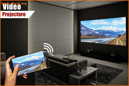 HD Video Projector Simulator - Mobile as Projector screenshot
