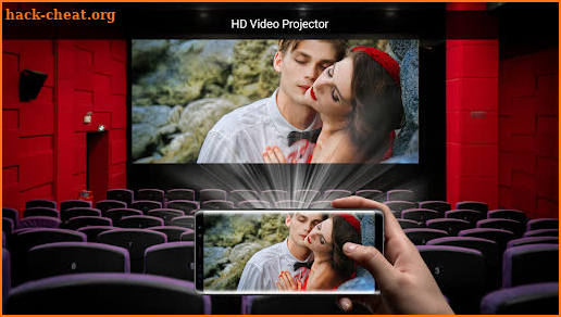 HD Video Projector Simulator - Mobile Projector HD screenshot