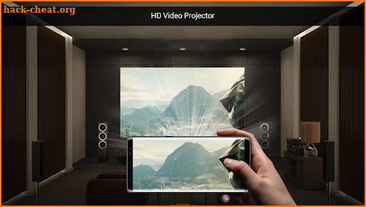HD Video Projector Simulator - Mobile Projector HD screenshot