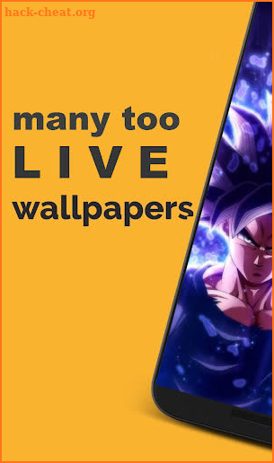 HD Wallpaper saiyanz Live Wallpaper screenshot