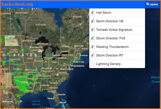 HD Weather Doppler Radar screenshot