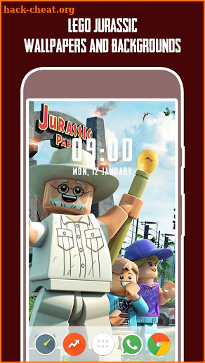 HD4K Lego Jurassic Wallpapers screenshot