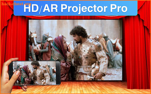 HD/AR projector pro screenshot
