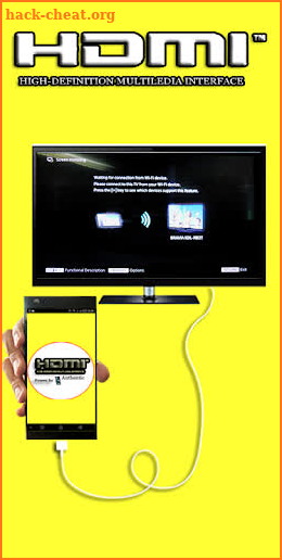 Hdmi Cable Premium Connector Screen for android screenshot