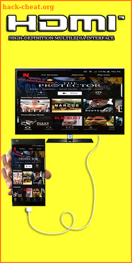 Hdmi Cable Premium Connector Screen for android screenshot