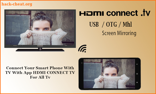 HDMI CONNECTOR PHONE CONNECT TO TV screenshot