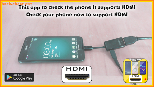 HDMI for android phone to tv & MHL HDMI checker screenshot