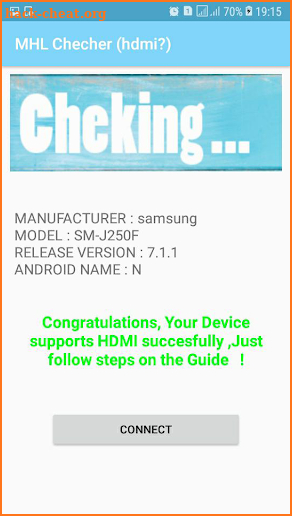hdmi MHL Checker (HDMI ?) screenshot