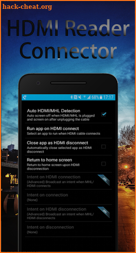 HDMI Reader Connector screenshot