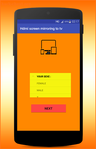 Hdmi Screen Mirroring to tv screenshot
