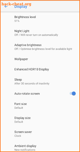 HDR Service for Nokia 7.1 screenshot