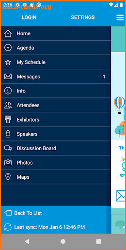 Head Start CA Events screenshot