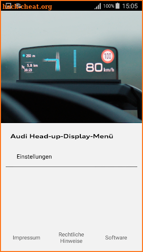 Head-up Display screenshot