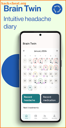 Headache Tracker - Brain Twin screenshot