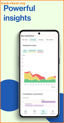 Headache Tracker - Brain Twin screenshot