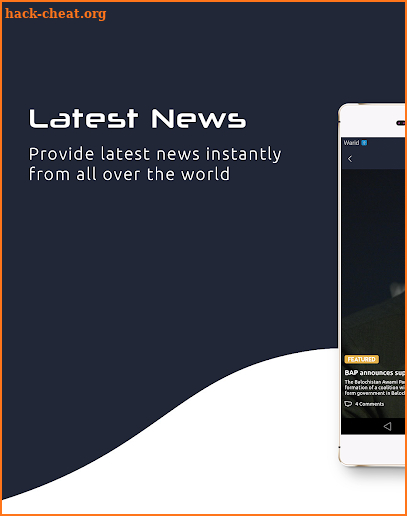 Headlines4u - News app screenshot