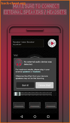Headphone Volume Bass Booster EQ - Music Equalizer screenshot