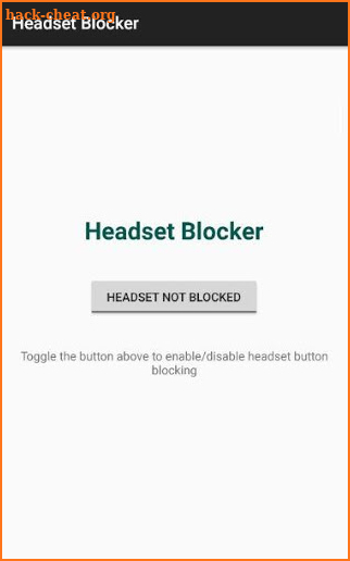 HeadSet Blocker - HeadPhone screenshot