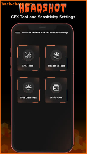 Headshot and GFX Tool and Sensitivity Settings screenshot