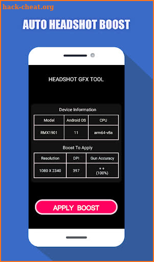 Headshot & GFX Tool for fire screenshot