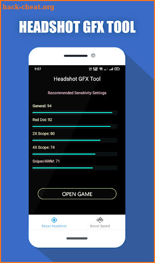 Headshot Booster for FF - A Real Headshot GFX Tool screenshot