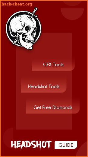 Headshot GFX Tool and Game Sensitivity settings screenshot