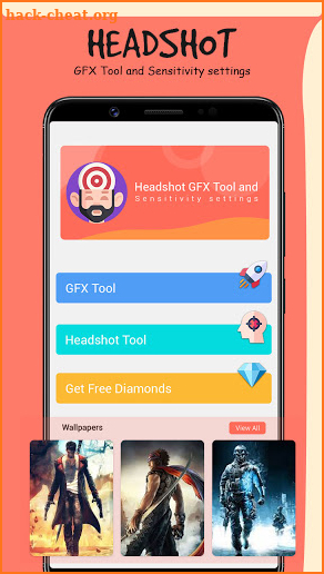 Headshot GFX Tool and Sensitivity settings Guide screenshot
