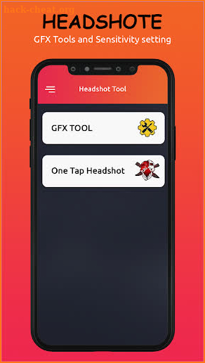 Headshot GFX Tool and Sensitivity settings Tips screenshot