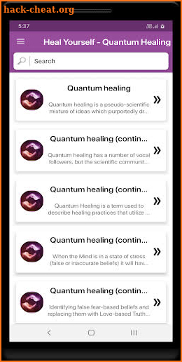 Heal Yourself - Quantum Healing screenshot