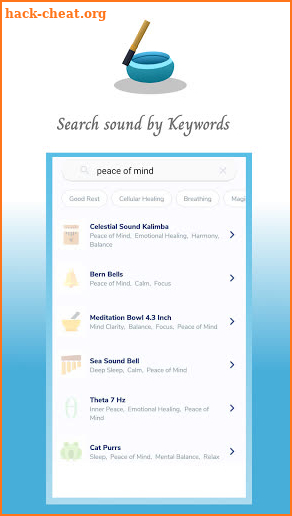 Healing Sounds & Sound Therapy screenshot