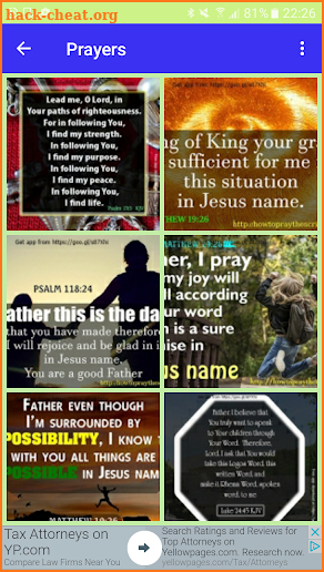 Healing Verses and Prayer - Healing Bible Verses screenshot