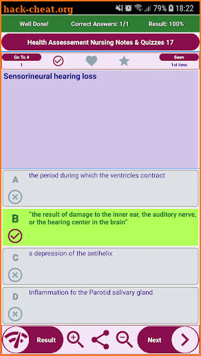 Health Assessment Nursing Exam Review Notes & Quiz screenshot