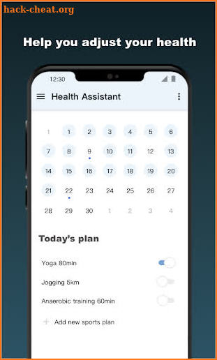 Health Assistant screenshot
