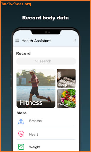 Health Assistant screenshot