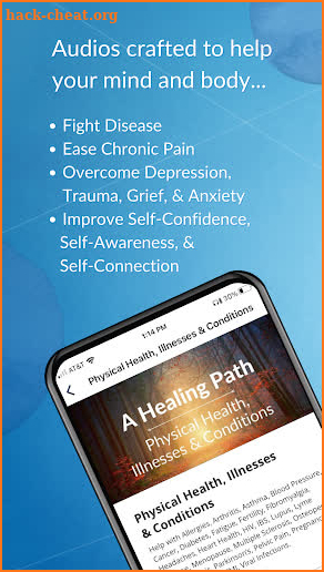 Health Journeys - Meditations screenshot