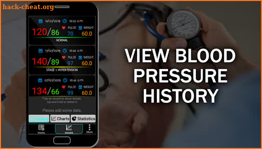 Health Monitor: Blood Pressure, Sugar, Temperature screenshot